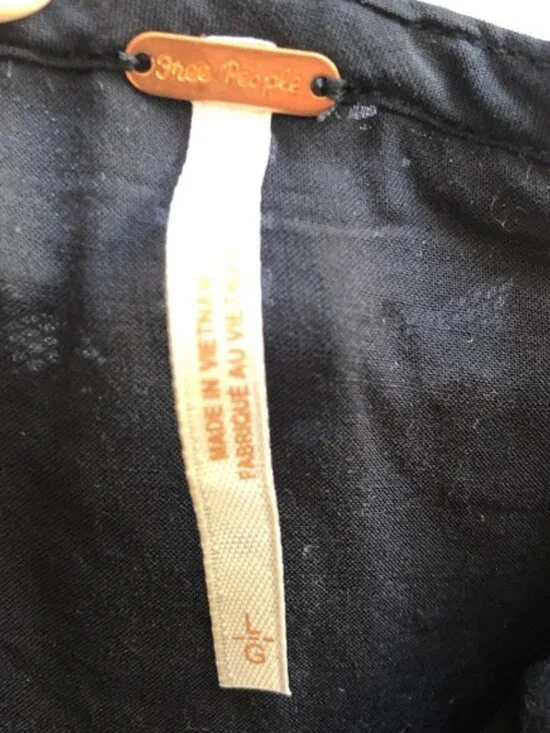 Free People Black Lace Mini dress - Picture 4 of 4